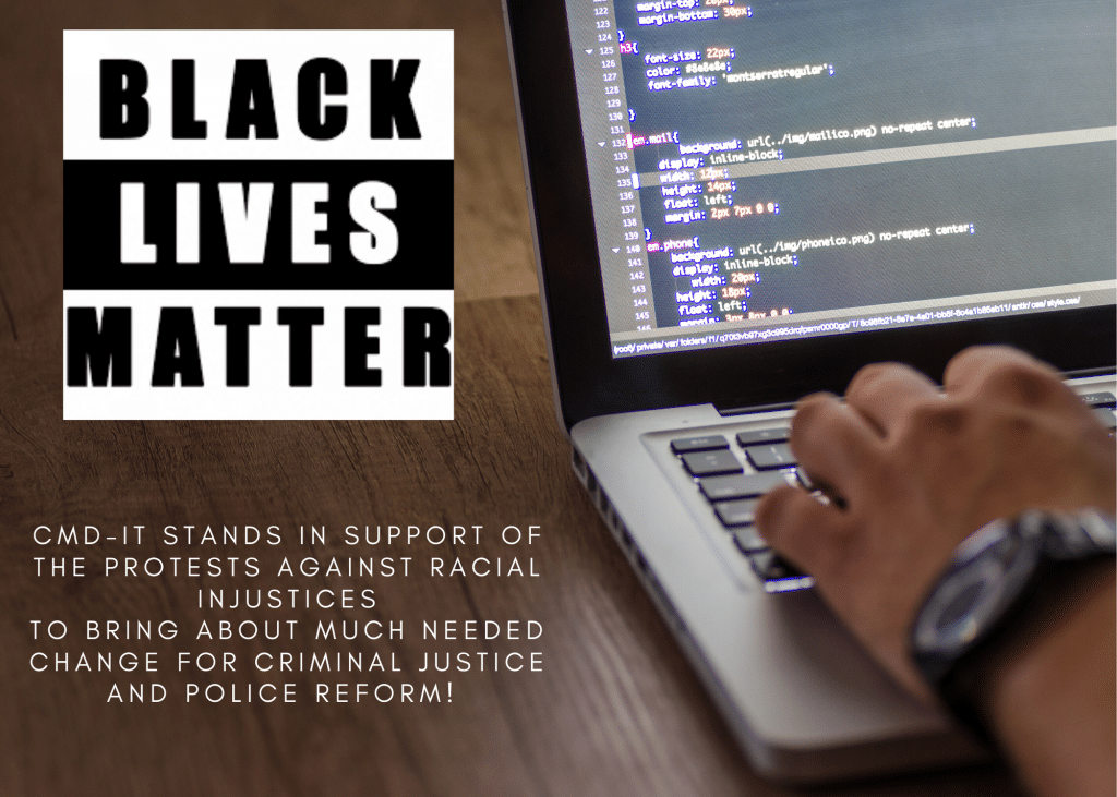 CMD-IT Racial Injustices Black Lives Matter Poster