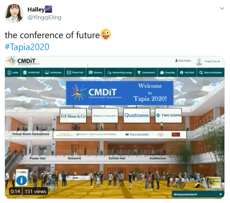 Tapia 2020 Highlights