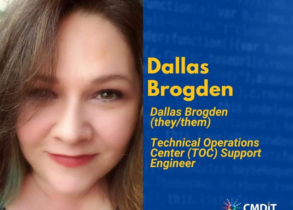 Spotlighting Dallas Brogden, a TOC Support Engineer and Autism Advocate, for Autism Acceptance Month