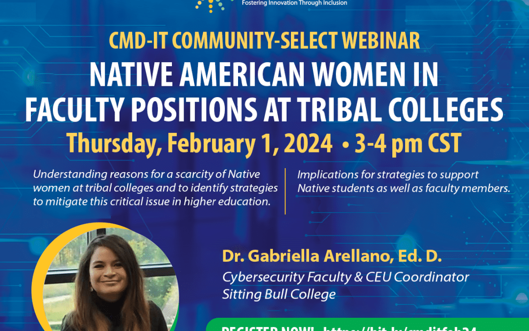Webinar: Native American Women in Faculty Positions at Tribal Colleges