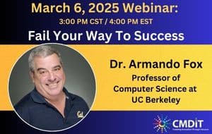 CMD-IT March Webinar: Fail Your Way to Success