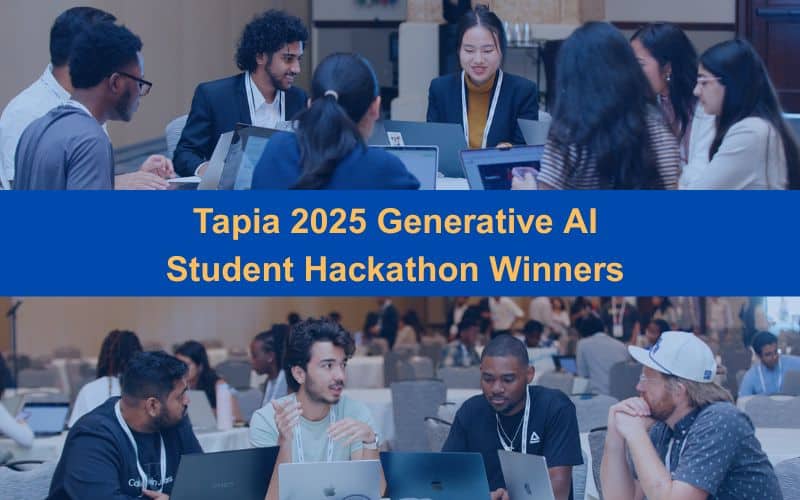 Tapia 2025 Generative AI Student Hackathon Winners